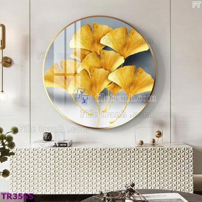 File in ấn chuyên nghiệp File tranh tròn hiện đại TR3555 (file gốc)