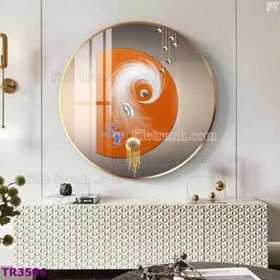 Tải file gốc File tranh tròn hiện đại TR3586 (in không vỡ ảnh)