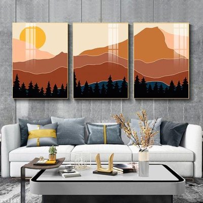 File in lụa File tranh treo tối giản Minimalist Art TT1105 (phong cảnh) File tranh treo tối giản Minimalist Art TT1105