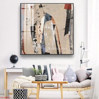File tranh File tranh trừu tượng art TT12075 (gốc) in vải canvas