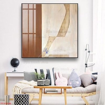 File tranh File tranh trừu tượng art TT12126 (gốc) phong cách tối giản