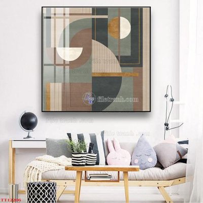 File gốc File tranh trừu tượng art TT12206 (in tráng gương) sang trọng