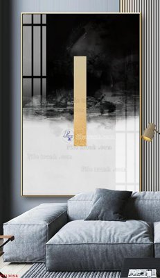 File in lụa File tranh trừu tượng canvas TT13054 (phong cảnh) File tranh trừu tượng canvas TT13054