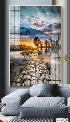 File gốc in tráng gương File tranh trừu tượng canvas TT13088 chi tiết