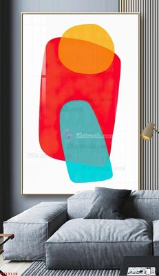 File gốc File tranh trừu tượng canvas TT13118 (in mica) làm quà tặng