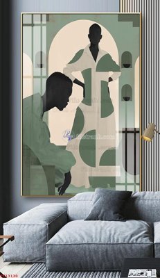 File gốc File tranh trừu tượng canvas TT13130 (in lụa) tranh phong thủy