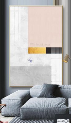 File tranh gốc PSD File tranh trừu tượng canvas TT13168 còn nguyên layer