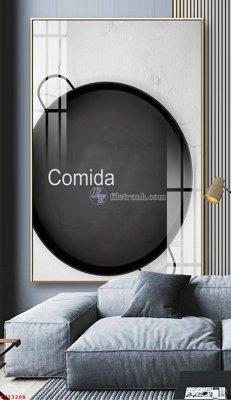 File tranh File tranh trừu tượng canvas TT13208 (bản gốc) in lụa 3D