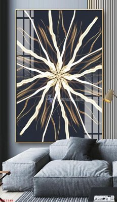 File in ấn cao cấp File tranh trừu tượng canvas TT13248 (file gốc)