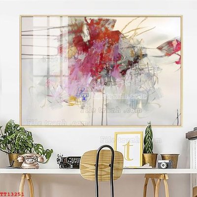 Download file tranh File tranh trừu tượng canvas TT13251 (file gốc PSD)