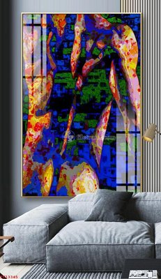 File gốc File tranh trừu tượng canvas TT13345 (in mica) làm quà tặng