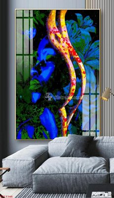 Ảnh gốc File tranh trừu tượng canvas TT13346 (siêu chi tiết) để in ấn