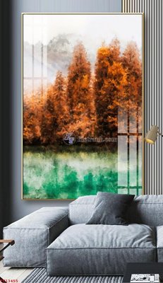 File in mica File tranh trừu tượng canvas TT13455 (bản gốc) sắc sảo