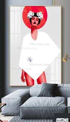 Chi tiết file tranh tráng gương File tranh trừu tượng canvas TT13482 (ảnh gốc)