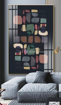 File PSD File tranh trừu tượng canvas TT13504 (nguyên bản) cho thiết kế