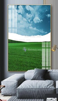 File PSD in ấn File tranh trừu tượng canvas TT13524 (chất lượng cao)