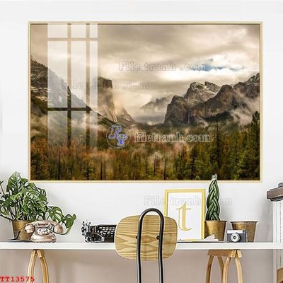 Chi tiết file tranh tráng gương File tranh trừu tượng canvas TT13575 (ảnh gốc)