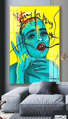 File gốc in ấn File tranh trừu tượng canvas TT13617 độ phân giải cao