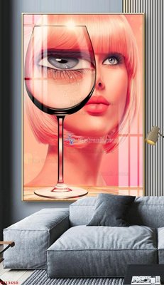 File tranh File tranh trừu tượng canvas TT13650 (gốc) in vải canvas