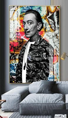 Tải file gốc in lụa File tranh trừu tượng canvas TT13651 siêu nét