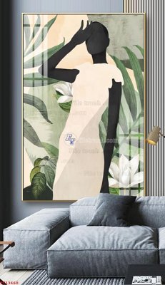 File gốc File tranh trừu tượng canvas TT13660 (thiết kế) cho in ấn