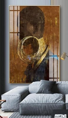 File ảnh File tranh trừu tượng canvas TT13662 (gốc) in biển hiệu