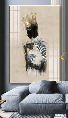 Download file gốc File tranh trừu tượng canvas TT13673 (in mica) trong suốt