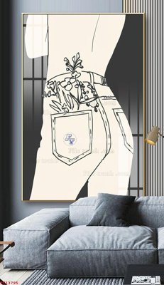 Tải file File tranh trừu tượng canvas TT13795 (gốc) in tranh tráng gương