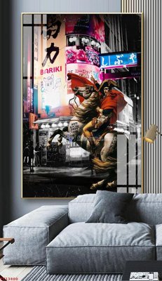 File gốc File tranh trừu tượng canvas TT13800 (PNG) không nền chất lượng