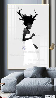 File tranh File tranh trừu tượng canvas TT13902 (bản gốc) trang trí văn phòng