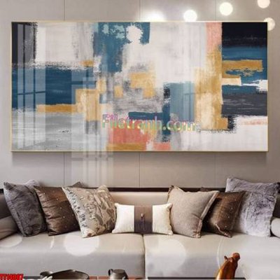 File in trần File tranh trừu tượng art TT14007 (bản gốc) bầu trời