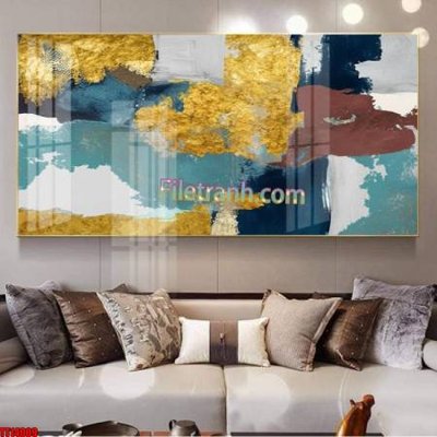 File tranh File tranh trừu tượng art TT14009 (gốc) in trên kính