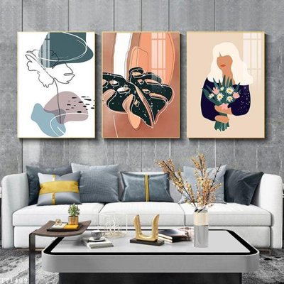 File in trần File tranh treo tối giản Minimalist Art TT1409 (bản gốc) mây trời