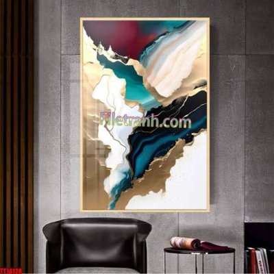 File gốc File tranh trừu tượng art TT14128 (cho in ấn) độc quyền