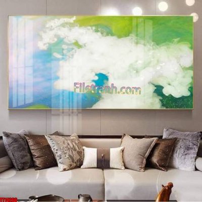 File gốc File tranh trừu tượng art TT14266 (in lụa) chi tiết cao