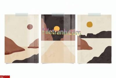 File tranh in tráng gương File tranh trừu tượng art TT14338 (siêu nét)