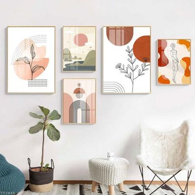 Mua file gốc File tranh treo 5 tấm tối giản Minimalist Art TT2045 (in ấn) tại Filetranh.com