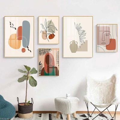 Tải file File tranh treo 5 tấm tối giản Minimalist Art TT2147 (gốc) in trên mọi chất liệu