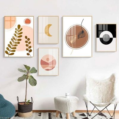 File PSD File tranh treo 5 tấm tối giản Minimalist Art TT2267 (gốc) cho designer