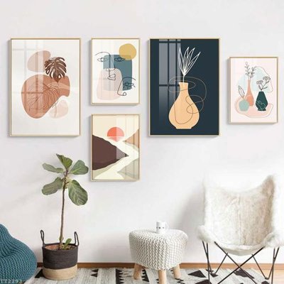 File gốc File tranh treo 5 tấm tối giản Minimalist Art TT2293 (cho in ấn) từ Filetranh.com