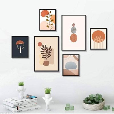 File tranh File tranh treo bộ 6 tấm tối giản Minimalist Art TT3100 (gốc) chủ đề trẻ em