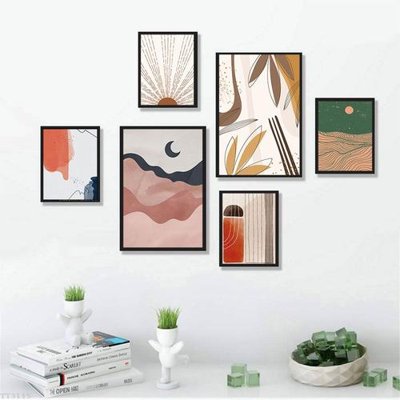 Tải file gốc File tranh treo bộ 6 tấm tối giản Minimalist Art TT3115 dùng cho in ấn