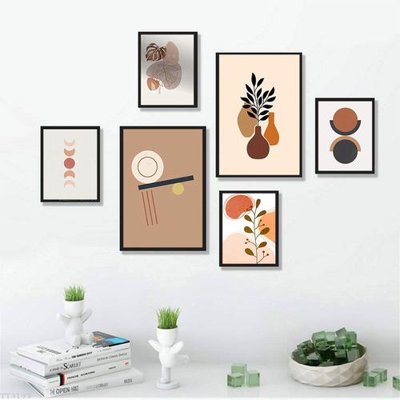 File tranh File tranh treo bộ 6 tấm tối giản Minimalist Art TT3133 (gốc) chủ đề thành phố