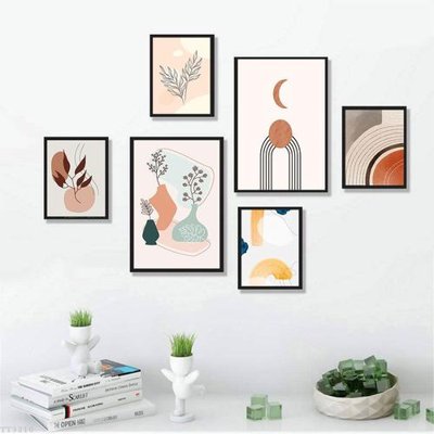 Download file File tranh treo bộ 6 tấm tối giản Minimalist Art TT3210 (gốc) in mica cao cấp