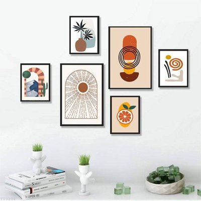 File gốc File tranh treo bộ 6 tấm tối giản Minimalist Art TT3236 (thiết kế) cho in ấn