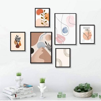 File in ấn File tranh treo bộ 6 tấm tối giản Minimalist Art TT3275 (bản gốc) từ file gốc