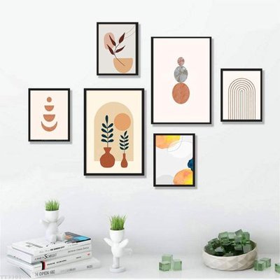 Tải file gốc File tranh treo bộ 6 tấm tối giản Minimalist Art TT3301 (bản PSD) còn layer
