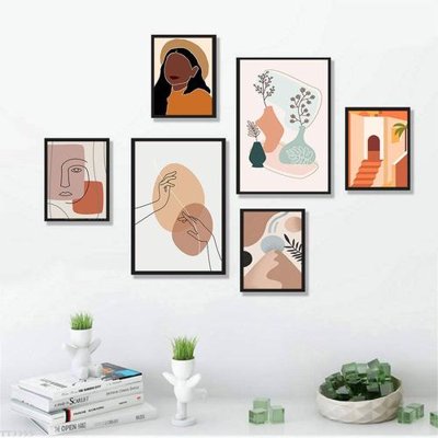 Tải file gốc File tranh treo bộ 6 tấm tối giản Minimalist Art TT3355 (bản PSD) đầy đủ layer