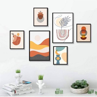 Tải file File tranh treo bộ 6 tấm tối giản Minimalist Art TT3408 (ảnh gốc) in tranh kính