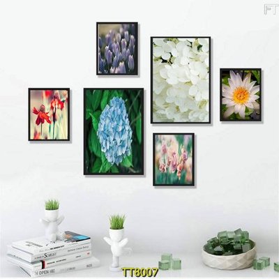 Tải file File tranh bộ 6 tấm TT80007 (gốc) làm tranh treo tường